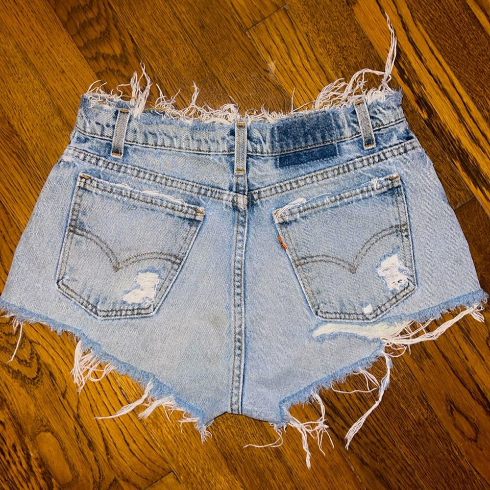 Levi’s {Furst of a Kind} 560 Distressed Vintage Denim Cut-Off Shorts - Size 31